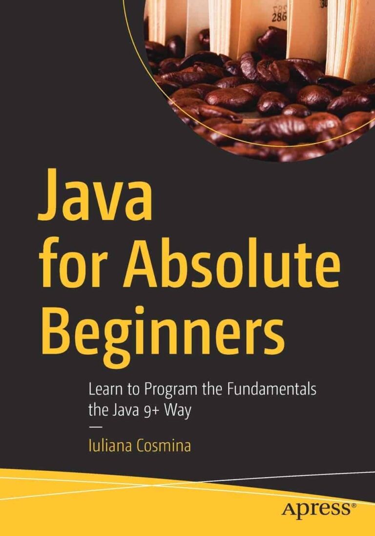 Best Java Books For Beginners PDF Free Download